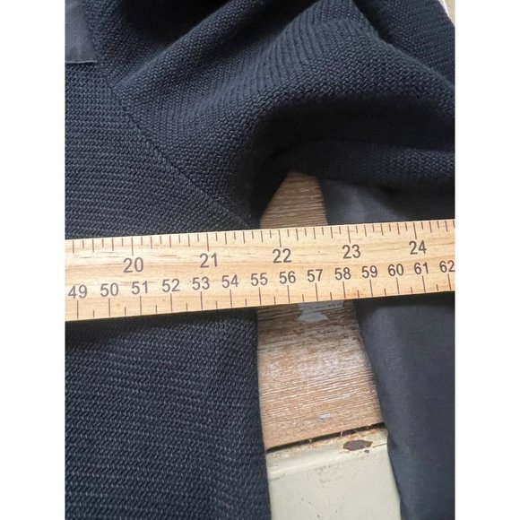 calvin Klein men's black pullover sweater long sleeve size Large button neck - Picture 7 of 8